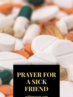 A prayer for healing